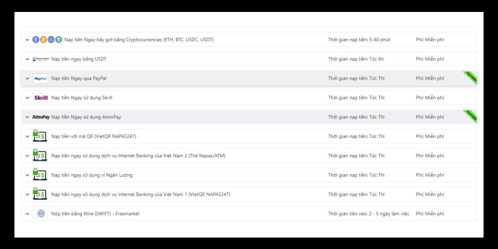 6 Cách Nạp Tiền Sàn ICMarkets Tại Việt Nam An Toàn Và Bảo Mật